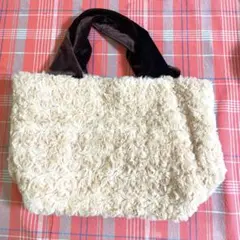 モコモコ トートバッグ