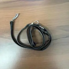 ブラックレザーショルダーストラップ