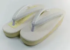 カレンブロッソ（菱屋カフェ草履）　鼻緒がお洒落　新品　Lサイズ　112901