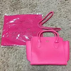 新品未使用未開封！！♡AHKAH♡ショルダーストラップつき♡２wayミニバッグ♡