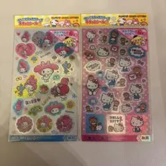 サンリオキャラクターズ　キラッとシール　2枚