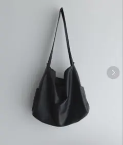 美品】Firsthand レザーリボンマルシェ 防水 ショルダーバッグ 黒 