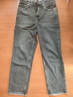 upperhights　ストレートデニム サイズ22　ダークグレー