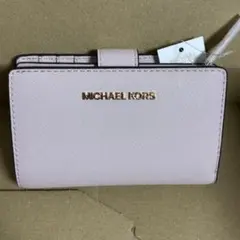 MICHAEL KORS 二つ折り財布 ピンク 新品のサムネイル