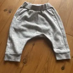 美品！グレーのスウェットハーレムパンツ