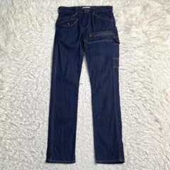 極美品✨AVIREX デニム TYPE BLUE ストレッチ Y2K 濃紺 Mのサムネイル