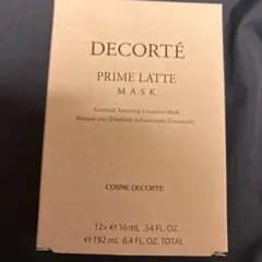 DECORTÉ PRIME LATTE MASK 12枚入