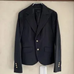 22OCTOBR 紺ブレ 金ボタン テーラードジャケット Sサイズ