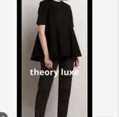 theory luxe 高橋リタ/コラボ フレアチュニック ブラック38のサムネイル