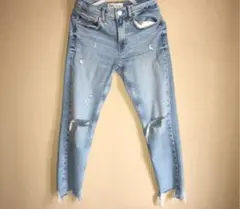 ZARA ダメージデニム