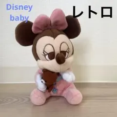 ベビィ　ミニー ぬいぐるみ レトロ　Disney 当時物