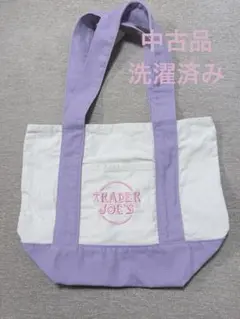 Trader Joe's トートバッグ パープルのサムネイル