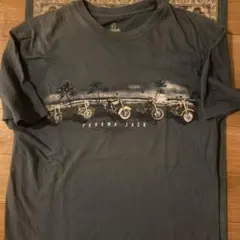 Panama Jack Tシャツ 水色混じりのグレーLサイズ