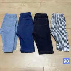 UNIQLO ベビー レギンス 7分丈4点セット