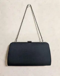 未使用 FLORA ☆ ブラック 2way バッグ ショルダー クラッチ