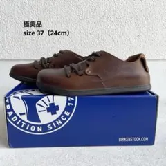 極美品！Birkenstock ビルケンシュトック　モンタナ 37 24cm 茶のサムネイル