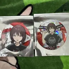 ガールズバンドクライ　井芹仁菜　拍動の未来　缶バッチ　サイン、ノーマル