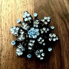 再度お値下げ！未使用♡花形ヴィンテージブローチ帯留め