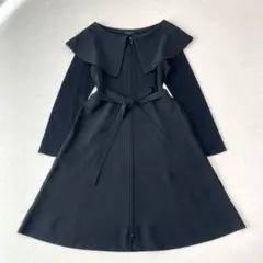 トゥービーシック ビッグカラー ケープ ニットコート カーディガン 訳あり