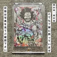 ワンピースカード ゴール・D・ロジャー 覇王色SP P-107 世界最強の戦士