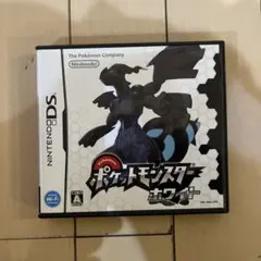 ポケットモンスター ホワイト DSソフト中古 動作確認済 説明書付き データあり