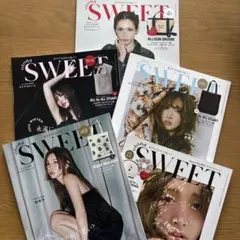 sweet 紗栄子　5冊　 ※雑誌のみです