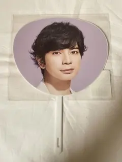 嵐 ARASHI 5x20 松本潤 ミニうちわ　新品