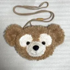 ディズニー ダッフィー フェイスショルダー ポーチ