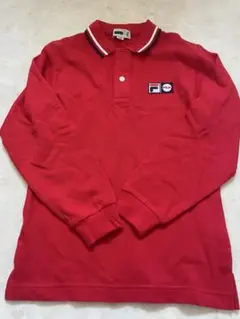 FILA レッド ポロシャツ 130cmのサムネイル