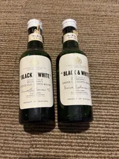 特級ウイスキー］ブラック&ホワイトBlack & Whiteプレミアム 12年