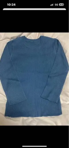 【新品・未使用】MilaOwen☆ニットトップス&ニットプリーツスカートSET