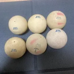 AKAEMU ソフトテニスボール 6個セット　美品　有　アカエム　大人気