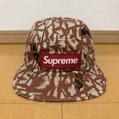 Supreme Reed Camo Camp Cap タン 13ss
