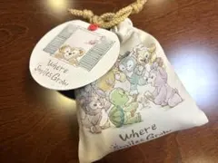 【新品】Duffy and Friends 20周年 ミニ巾着　ダッフィー