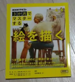 NHKテキスト3ヶ月でマスターする 「絵を描く」　講師柴崎春通のサムネイル