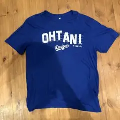 【公式/Lサイズ】Fanatics ドジャース 大谷翔平 Tシャツ ブルー 観戦