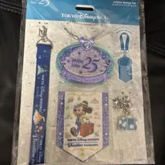 東京ディズニーシー 25周年 ジュビリーバッジ1個