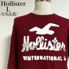 ホリスター Hollister ビッグロゴ ワッペン ロンT 長袖Tシャツのサムネイル