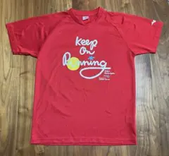 大阪マラソン Tシャツ Lサイズ　赤 ランニング