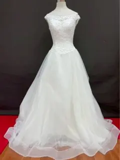 特別セール T-401-278中古ウエディングドレス☆オフホワイト