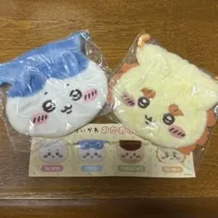 おかお巾着　ハチワレ&シーサー