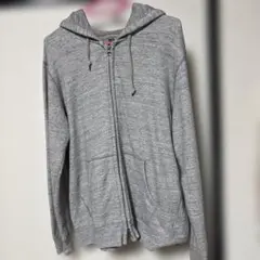 UNIQLOパーカー.フルジップ スウェットパーカーXL