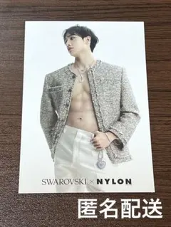 【匿名配送】バンチャン スワロフスキー NYLON ポストカード