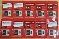MicroSDメモリーカード 10枚セット