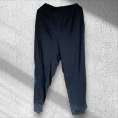 ATHLETIC ネイビー トレーニングパンツ サイド青 2XL