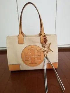 TORY BURCH ELLA CANVAS MINI TOTE