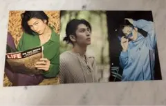 長谷川慎　写真集付属のポストカード　種類