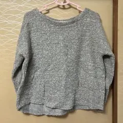 LEPSIM グレー ニット Mサイズ