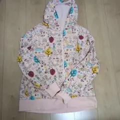 バンダイ　アンパンマンキャラクター柄フルジップパーカー