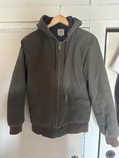 Carhartt ダークブラウン キルティングジャケット
